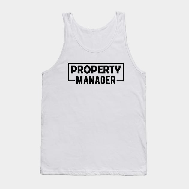 Property Manager Tank Top by KC Happy Shop